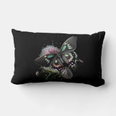 美しい蝶 ランバークッション (裏面)