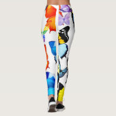 美しい蝶 レギンス (裏面)