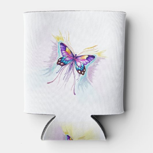 美しい蝶 缶クーラー (正面)