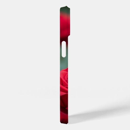 美しい蝶 赤いバラ - 壮麗な Case-Mate iPhoneケース (裏面 / 右)
