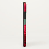 美しい蝶 赤いバラ - Case-Mate iPhoneケース (裏面/右)