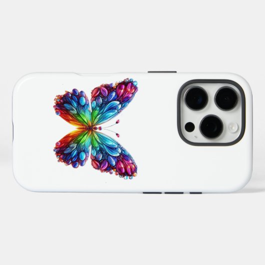 美しい蝶 Case-Mate iPhoneケース (裏面 (横))