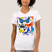 美しい蝶 Tシャツ (正面)