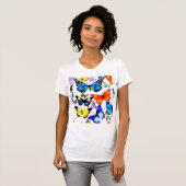美しい蝶 Tシャツ (正面フル)