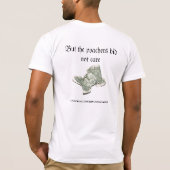 美しい蝶 Tシャツ (裏面)