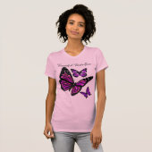 美しい蝶Tシャツ Tシャツ (正面フル)