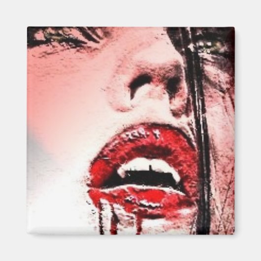 美しい血バンパイアマグネット マグネット (正面)