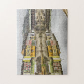 美しい街並みブルガリアの村 ジグソーパズル (縦)