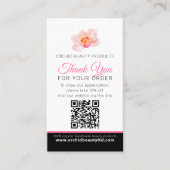 美しい衛生会社の写真再生事業QR 名刺 (正面)