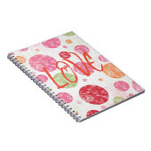 美しい表情のノート ノートブック (右側)