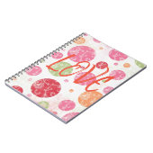 美しい表情のノート ノートブック (左側)