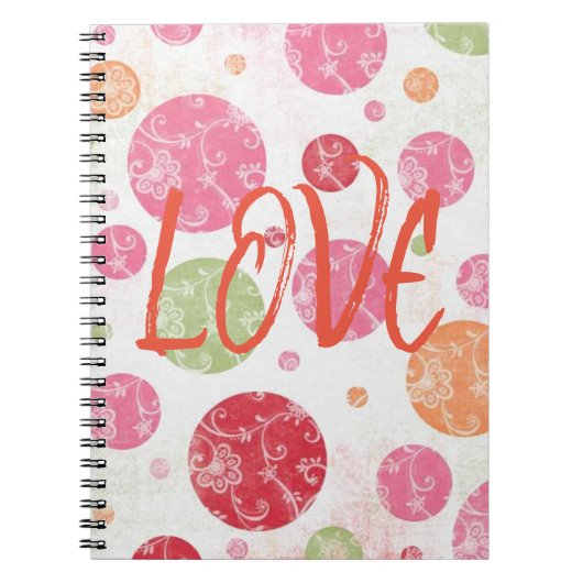 美しい表情のノート ノートブック (正面)