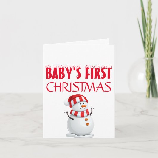 美しい表情 – ホリデーカード (正面)