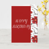 美しい表情 – 文房具グリーティングカード カード (黄色い花)