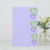 美しい表情 – 文房具紙 便箋 (スタンド正面)