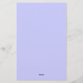 美しい表情 – 文房具紙 便箋 (裏面)