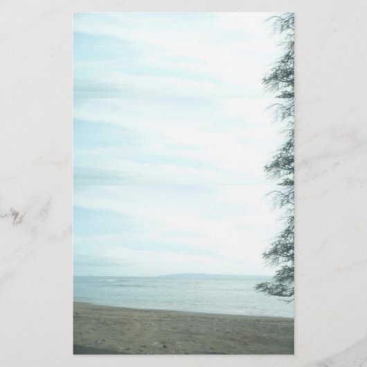 美しい表情 – 文房具紙 便箋 (正面)