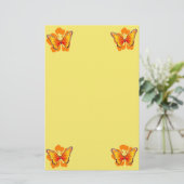 美しい表情 – 文房具紙 便箋 (スタンド正面)