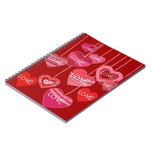 美しい表現のノート ノートブック (左側)