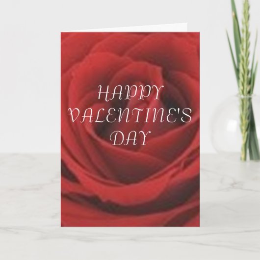 . .美しい表現のバレンタイン·デイ·カード シーズンカード (正面)