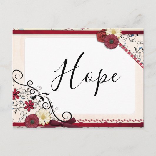 美しい表現はがき ポストカード (正面)