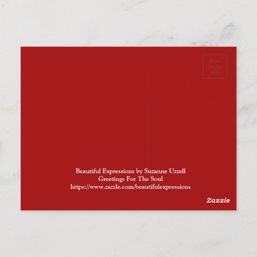 美しい表現はがき ポストカード (裏面)