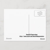 美しい表現はがき ポストカード (裏面)