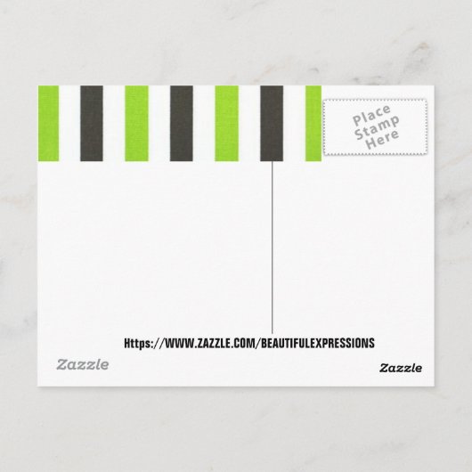 美しい表現はがき ポストカード (裏面)