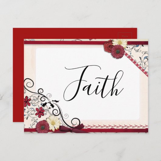 美しい表現はがき ポストカード (正面/裏面)