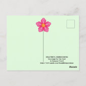 美しい表現はがき ポストカード (裏面)