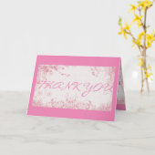 美しい表現は感謝していしています カード (黄色い花)