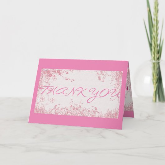 美しい表現は感謝していしています カード (正面)