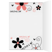 美しい表現グリーティングカード (内側 (左))