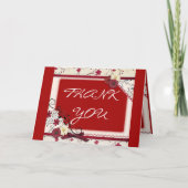 美しい表現サンキューカード カード (正面)