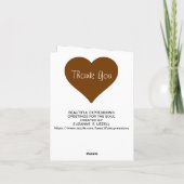 美しい表現サンキューカード サンキューカード (裏面)