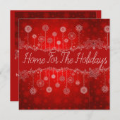 美しい表現ホリデーカード シーズンカード (正面/裏面)