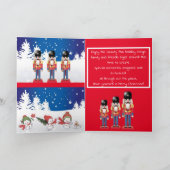 美しい表現ホリデーグリーティングカード カード (内部)