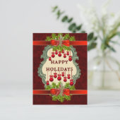 美しい表現ホリデーポストカード シーズンポストカード (スタンド正面)