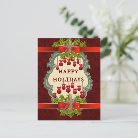 美しい表現ホリデーポストカード シーズンポストカード (スタンド正面)