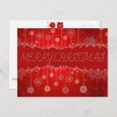 美しい表現ホリデーポストカード シーズンポストカード (正面/裏面)