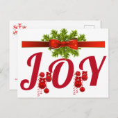 美しい表現ホリデーポストカード ポストカード (正面/裏面)