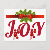 美しい表現ホリデーポストカード ポストカード (正面)