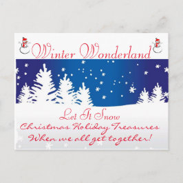 美しい表現ホリデーポストカード ポストカード