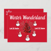 美しい表現ホリデーポストカード ポストカード (正面/裏面)