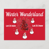 美しい表現ホリデーポストカード ポストカード (正面)