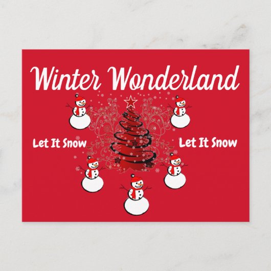 美しい表現ホリデーポストカード ポストカード (正面)