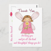 美しい表現 - ありがとう ポストカード (正面/裏面)