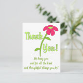 美しい表現 – ありがとう ポストカード (スタンド正面)