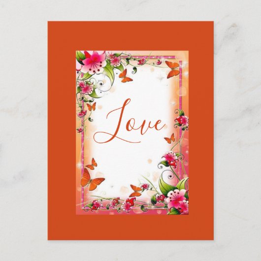 美しい表現 – はがき (正面)