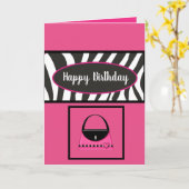 美しい表現 カード (黄色い花)